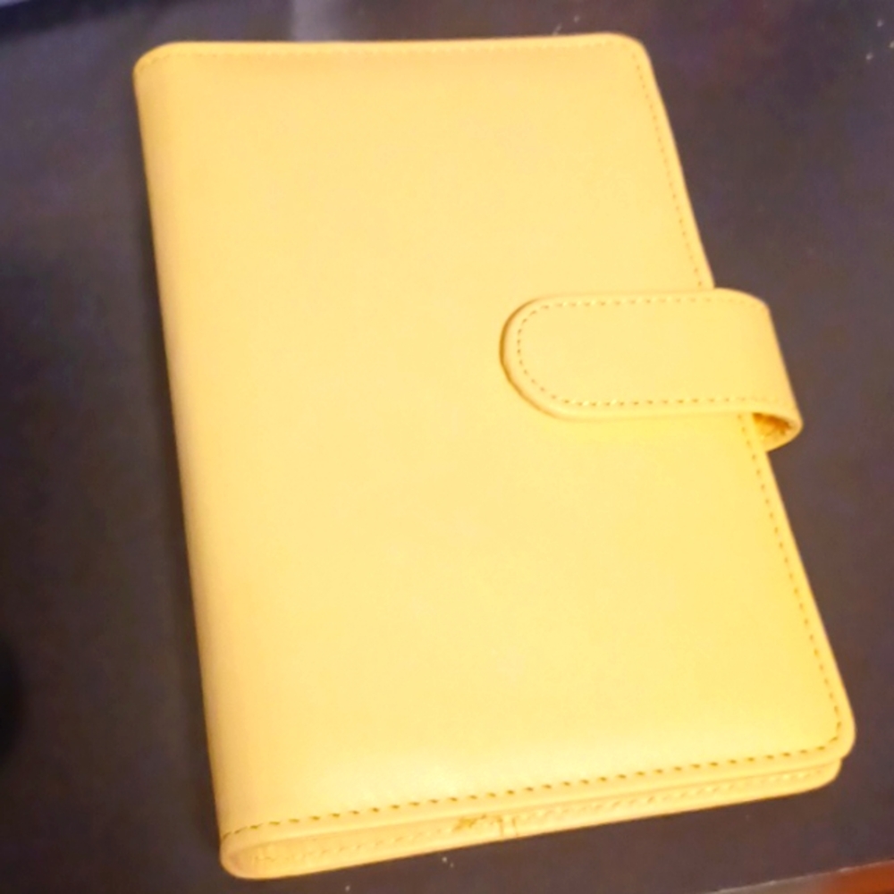 Yellow Budget Binder